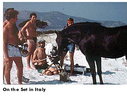 Crew at the beach